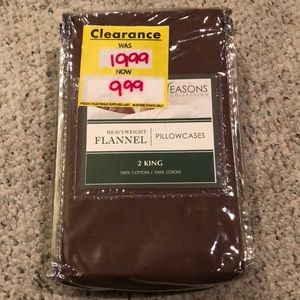 King Flannel Pillowcases